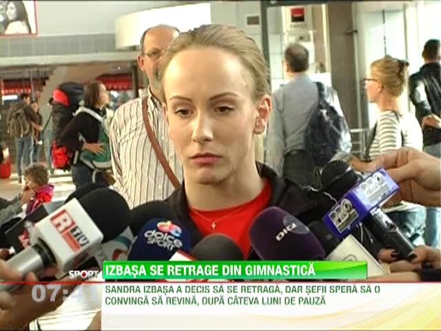 Sandra Izbasa se retrage din gimnastica