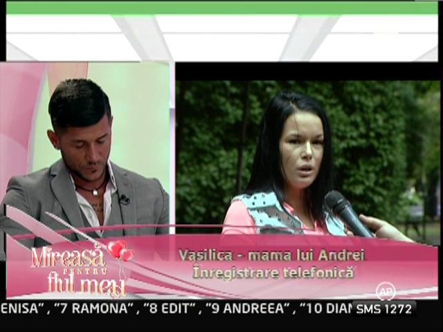 Vasilica, mama lui Andrei, vorbeste despre fosta iubita a fiului ei