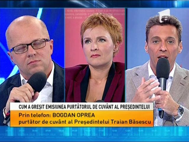 Mircea Badea, socat si afirmatiile purtatorului de cuvant al presedintelui Basescu
