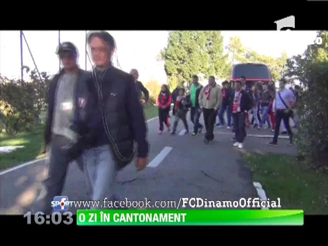 20 de fani dinamovisti au petrecut o zi in cantonamentul cainilor rosii
