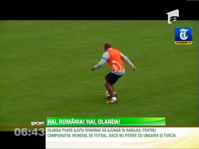 Tricolorii tin cu Olanda