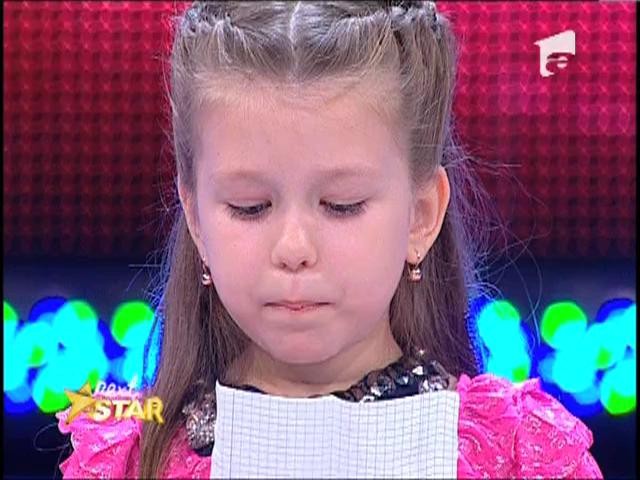 La numai 6 ani, Mariuca a compus o scrisoare emotionanta pentru tatal ei!