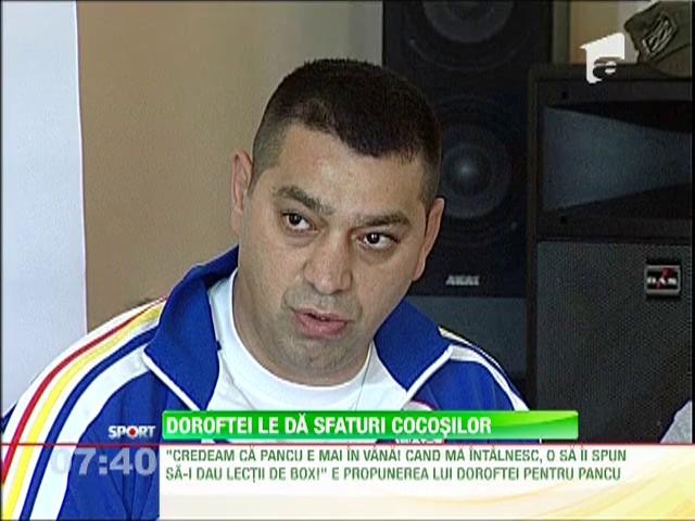 Doroftei ii invita in sala de box pe Pancu si Tamas