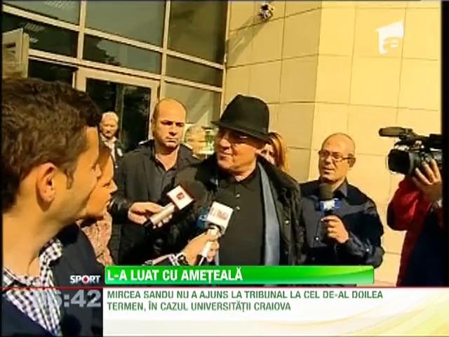 Lui Dumitru Dragomir i s-a facut rau la tribunal!