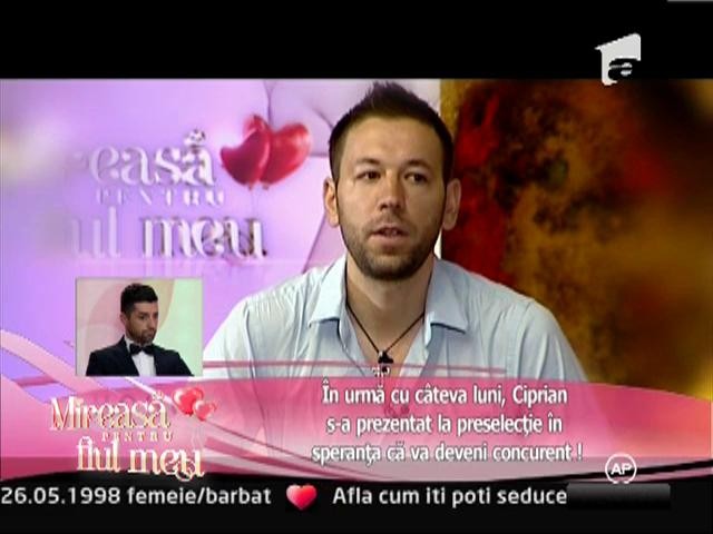 Ciprian, prezent la preselectia competitiei: "Sorin a intrat in concurs pentru bani si publicitate"