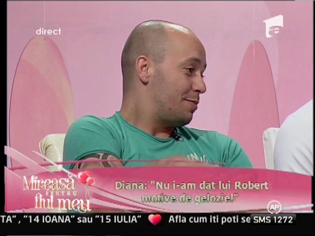 Robert i-a reprosat Dianei ca s-a uitat insistent la Andrei!