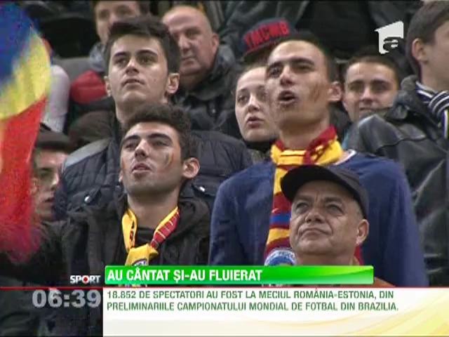 Jucatorii nationalei cer sprijinul fanilor in meciul de la baraj