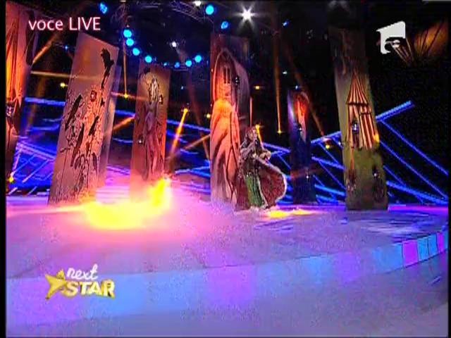 Eliza Talmacel, demonstratie de dans si muzica tiganeasca