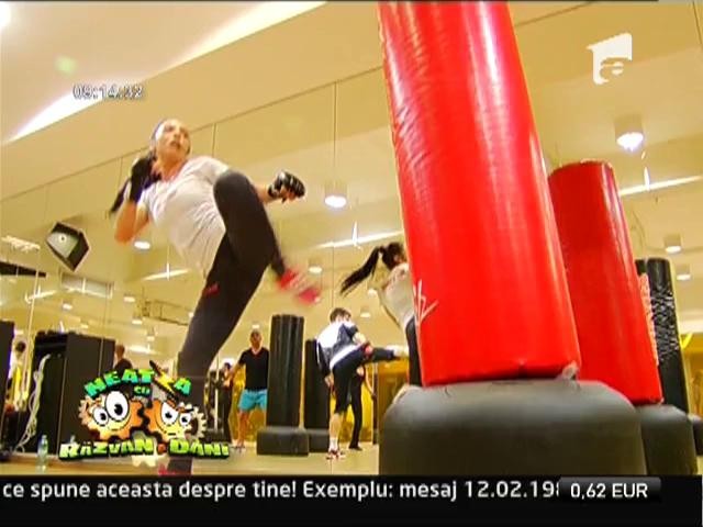 Buna dimineata, sanatate! Antrenamentul la sacul de fit-box