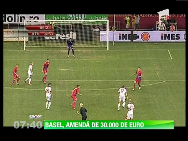 FC Basel, amendata cu 30.000 de euro de UEFA
