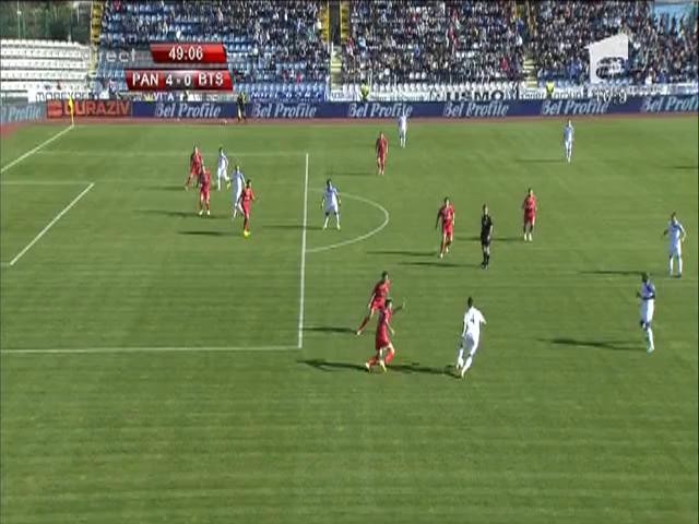 Pandurii - FC Botosani 4-0 / Eric marcheaza din coltul careului de 6 metri