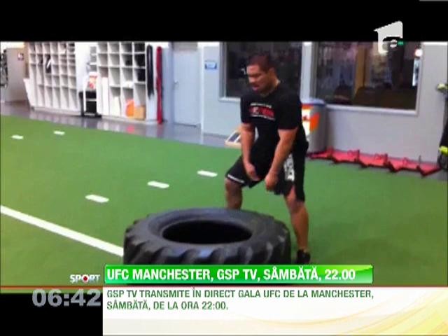 GSP TV transmite in direct UFC-ul de la Manchester sambata seara, de la ora 22:00