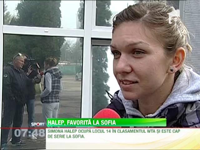 Simona Halep, favorita la Sofia