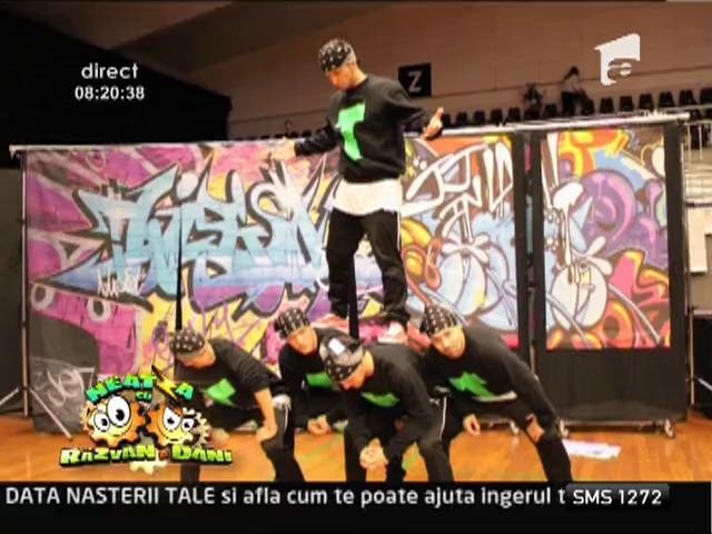 Trupa Trouble Crew, medaliata la un concurs de dans desfasurat la Londra