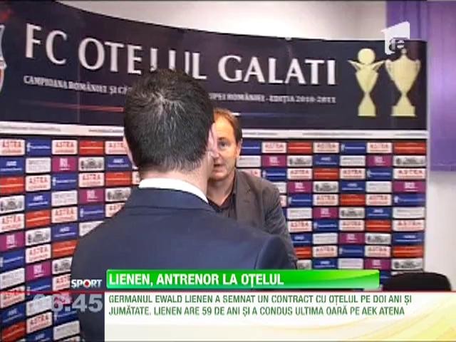 Ewald Lienen, noul antrenor al Otelului Galati