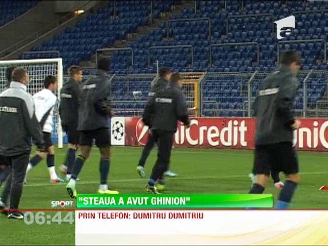 Anghel Iordanescu: "Steaua a avut ghinion cu Basel!"