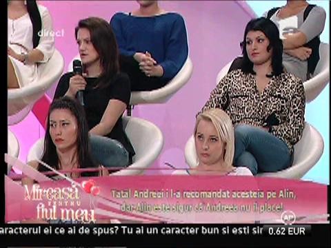 Daniela: "Iulia nu este potrivită pentru fiul meu. &Icirc;i este teamă de eliminări!"