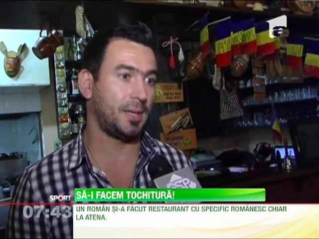 Un rom&acirc;n a deschis &icirc;n centrul Atenei un restaurant cu specific rom&acirc;nesc