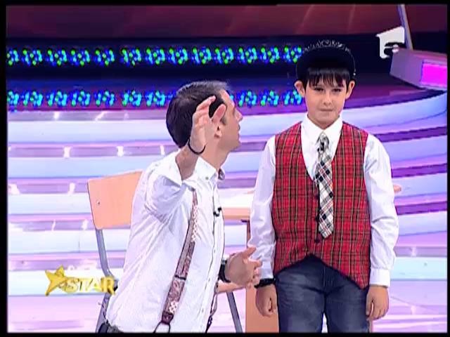 Cosmin Stancu &icirc;l are ca idol pe actorul Amza Pelea