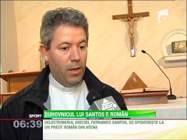 Preotul duhovnic al selecţionerului Greciei este un rom&acirc;n!