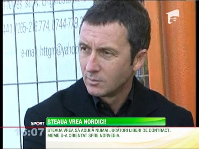 Steaua caută jucători &icirc;n Norvegia. Cei din Rom&acirc;nia sunt prea scumpi!