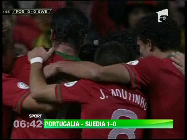 Portugalia - Suedia 1-0