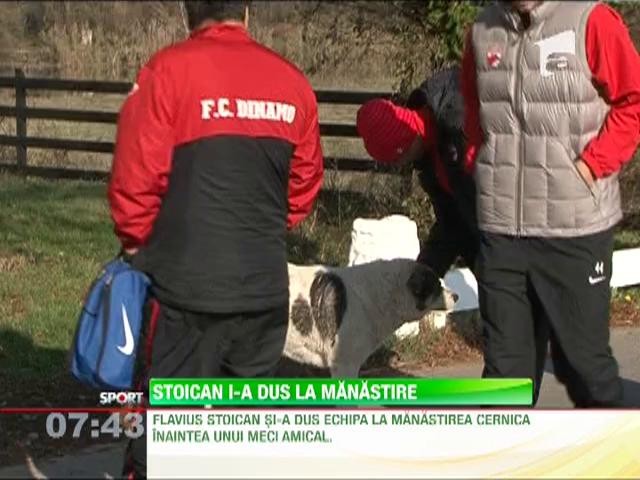 Flavius Stoican i-a dus pe dinamoviști la Mănăstirea Cernica