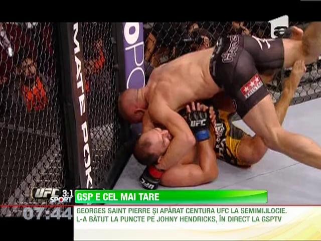 George Saint Pierre răm&acirc;ne stăp&acirc;nul Octogonului