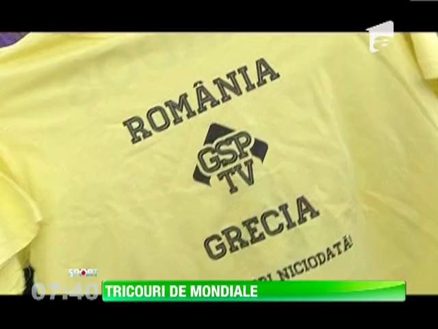 Fanii tricolorilor, tricouri speciale din partea GspTV