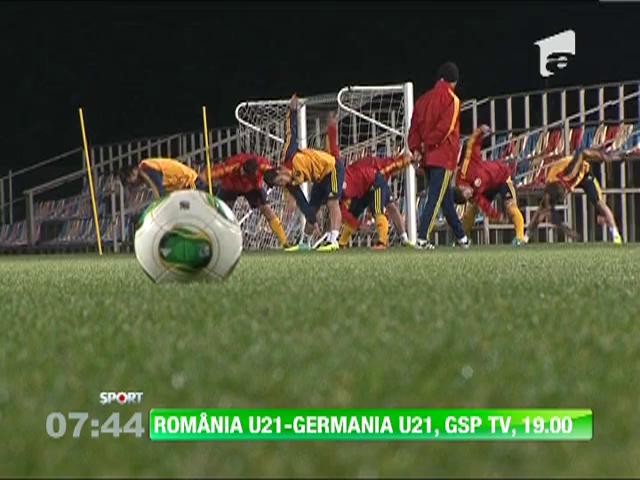 Rom&acirc;nia U21 - Germania U21, la GSPTV, de la ora 19:00