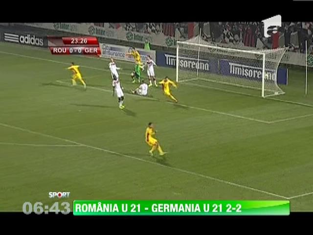 Rom&acirc;nia U21 - Germania U21 2-2