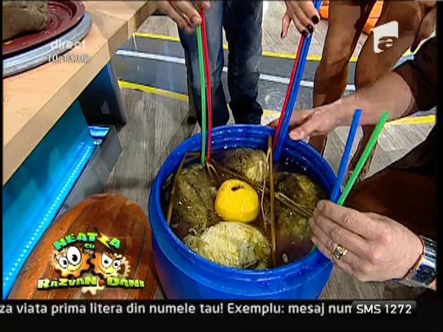 Echipa de la Neatza suflă &icirc;n butoiul cu varză
