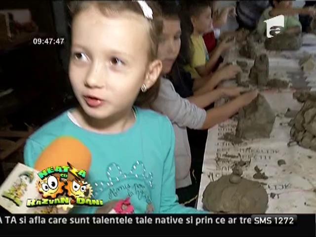 Atelier de modelat &icirc;n argilă