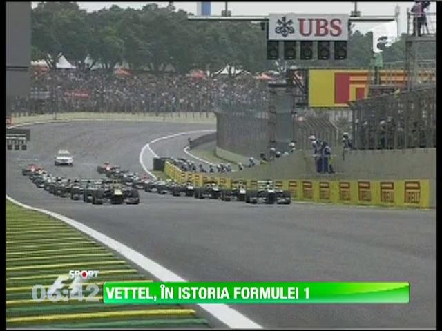 Sebastian Vettel a c&acirc;ştigat a 9-a cursă la r&acirc;nd, &icirc;n Formula 1