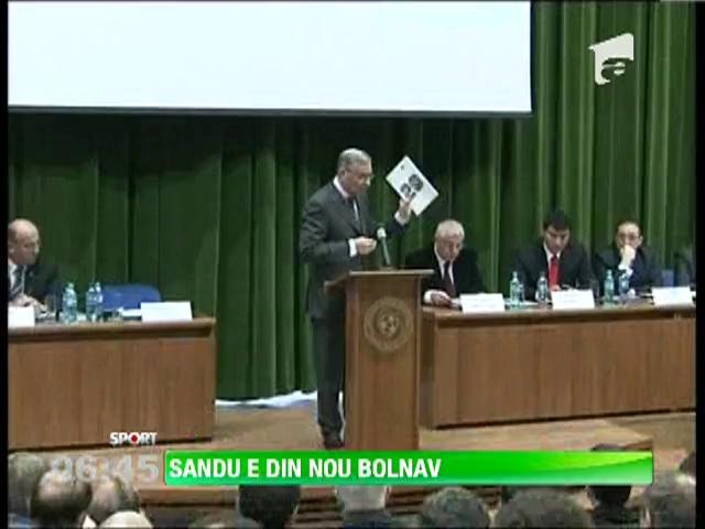 Mircea Sandu se luptă din nou cu boala