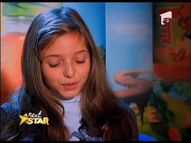 Anastasia Ciornea are 10 ani şi este un talent &icirc;nnăscut