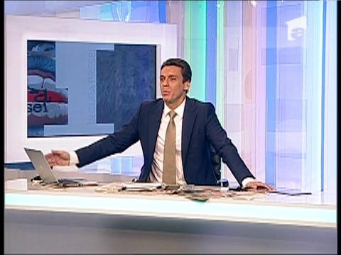 Mircea Badea face glume pe seama numelui viitorului său copil: "M-am gandit să-i pun numele Vasilică 2014!"