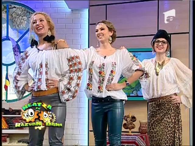 Flavia Mihăşan, Anca Martin şi Roxana Ionescu - "Eu-s &icirc;n deal şi badea-n şesu'"