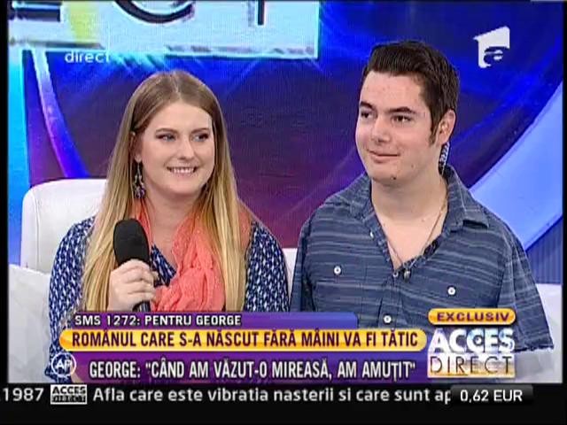 Imagini de la nunta lui George, chitaristul rom&acirc;n născut fără m&acirc;ini!