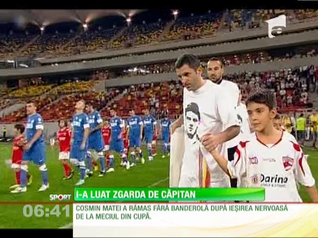 Cosmin Matei a rămas fără banderola de capitan la Dinamo!