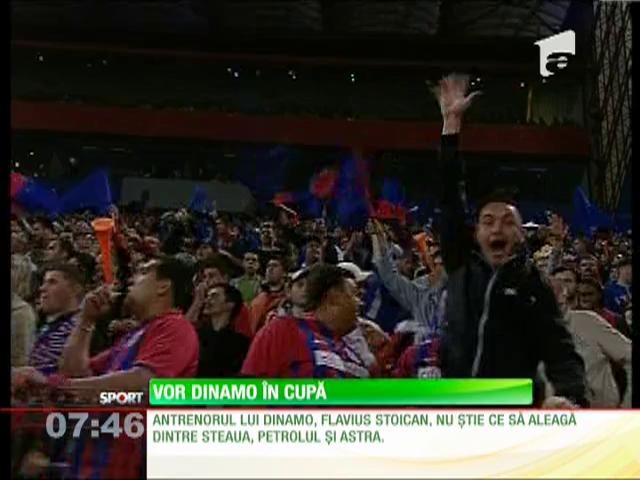 Steliștii &icirc;şi doresc să joace cu Dinamo &icirc;n semifinalele Cupei Rom&acirc;niei