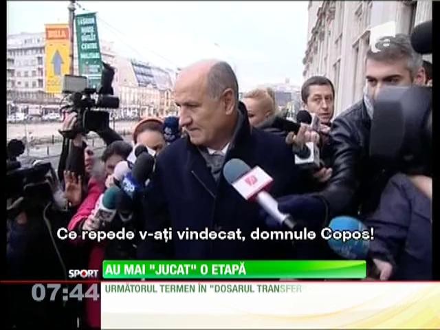 Greii din fotbal au avut, din nou, &icirc;nfăţişare la Curtea de Apel