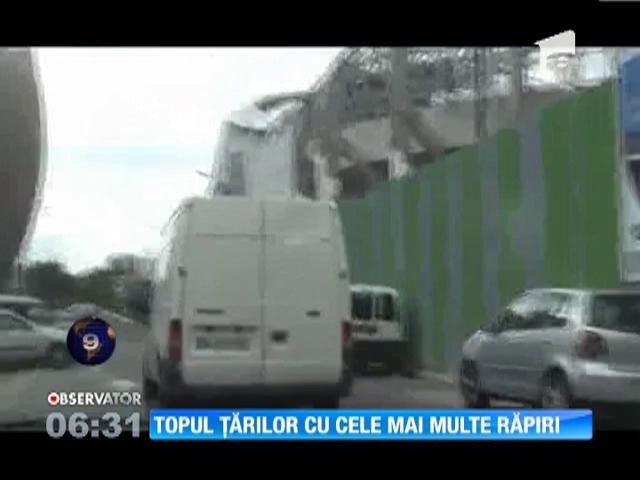 Topul ţărilor cu cele mai multe răpiri: Mexic ocupă primul loc