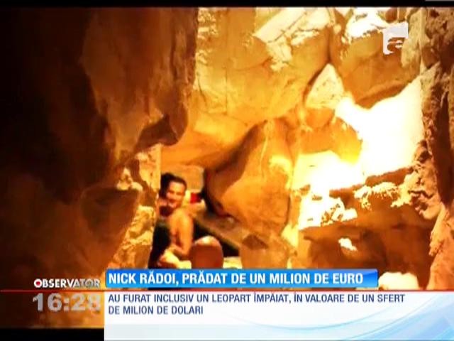Nick Rădoi, prădat de un milion de euro