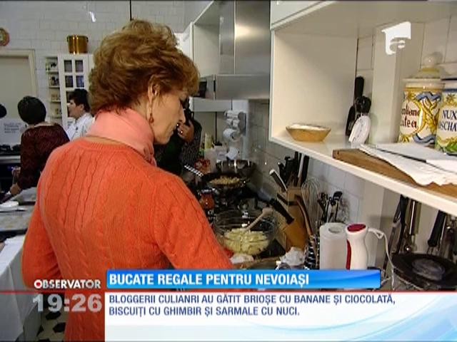 Principesa Margareta a pregătit bucate alese pentru copii şi bătr&acirc;ni nevoiaşi