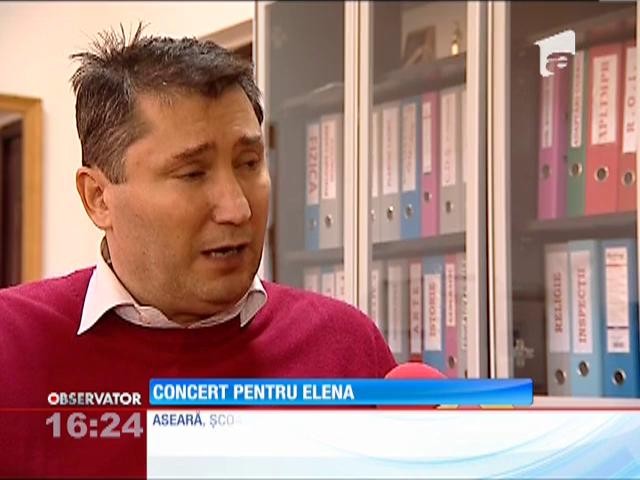 Concert pentru Elena, o fetiţă care locuieşte de c&acirc;nd s-a născut &icirc;ntr-un container
