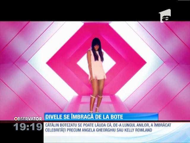 Cătălin Botezatu a &icirc;mbrăcat-o pe Kelly Rowland