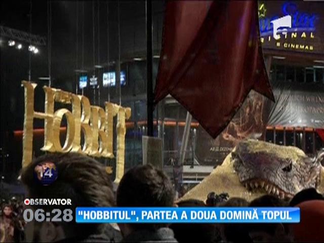 Cea de-a doua parte a seriei "Hobbitul", lider detaşat &icirc;n Box Office