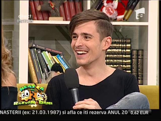 Andrei Leonte, &icirc;n platoul de la Neatza cu Răzvan şi Dani