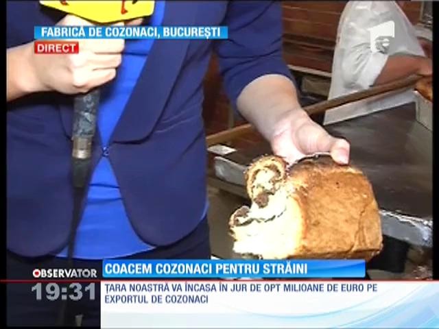 Cu cozonacul la export! Rom&acirc;nia pregătește două milioane de bucăți pentru Spania, Italia sau SUA